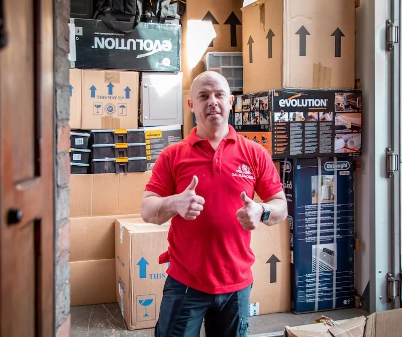 Sal, owner of Sal Removals