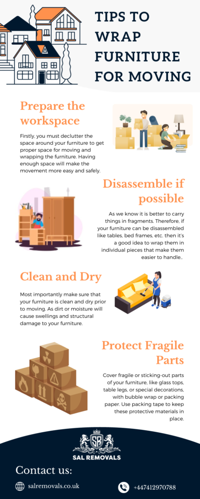Tips to Wrap Furniture for Moving